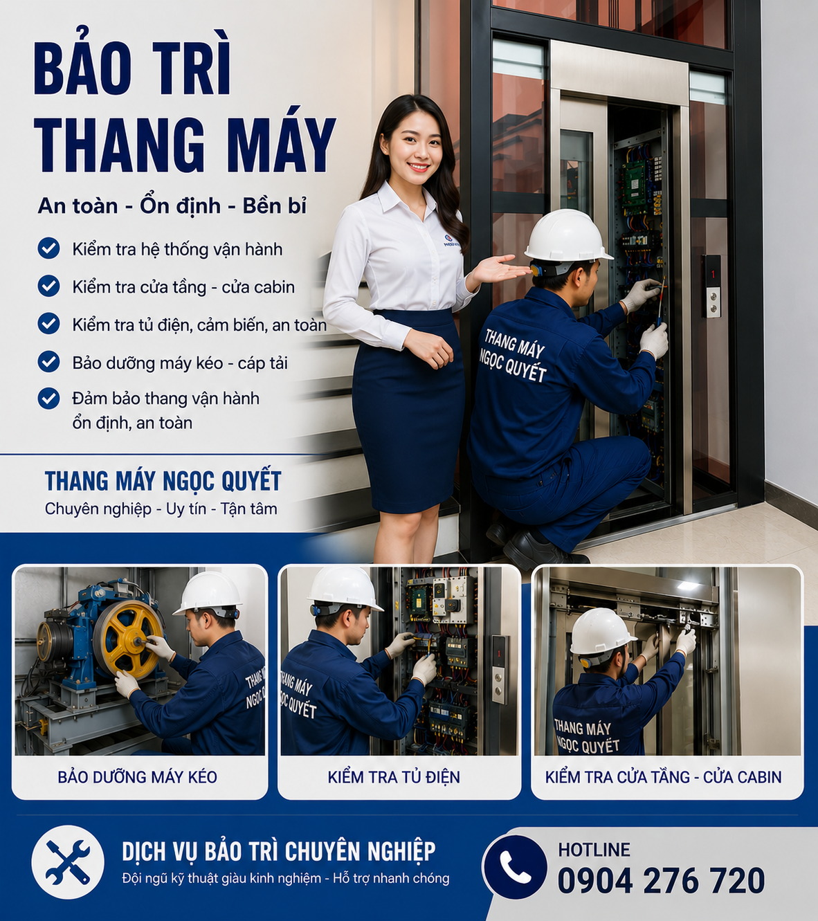 Công ty bảo trì thang máy